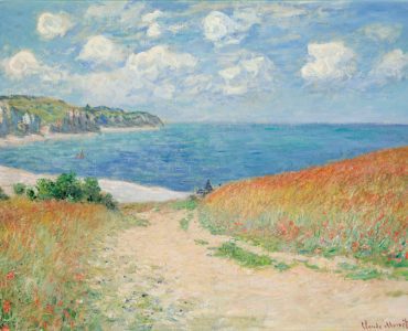 Claude Monet, Path in the Wheat Fields at Pourville, 1882. Oil on canvas