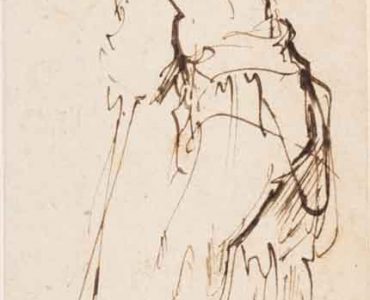 gesture drawing by Rembrandt