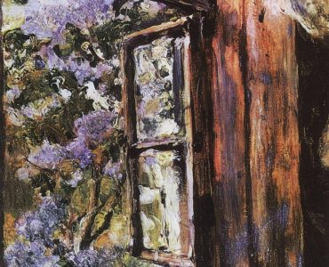 Valentin Serov, Open Window. Lilacs 1886