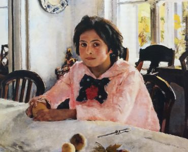 Valentin Serov Girl with Peaches, Portrait of V.S. Mamontova