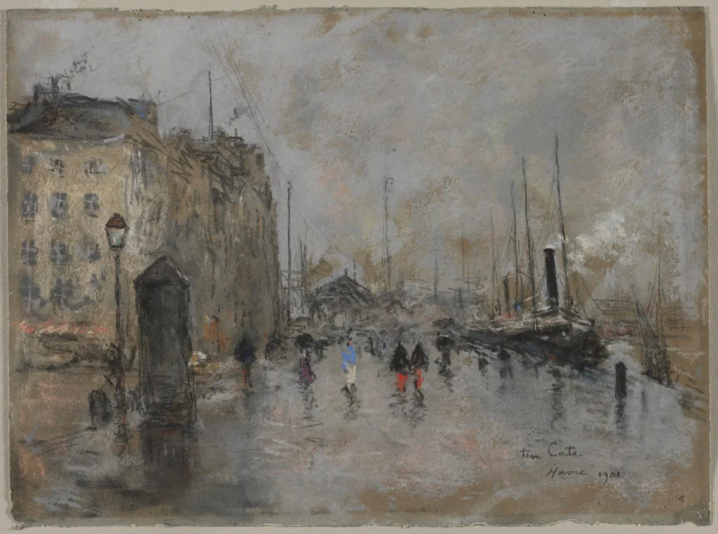 The Grand Quai of Le Havre, by Seibe Johannes ten Cate, 1901